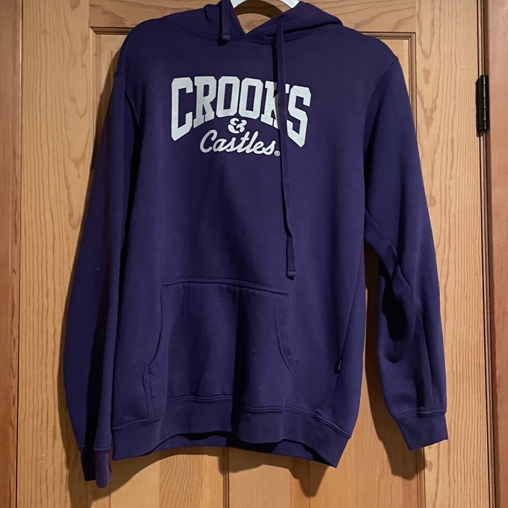 Crooks&Castle purple hoodie